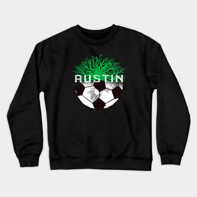 Austin soccer football jersey Crewneck Sweatshirt by JayD World